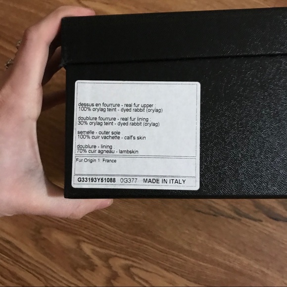 NWT Chanel Rabbit Fur Mules - Picture 5 of 5